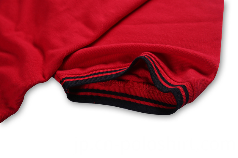 Red Color High Quality Mens Custom Polo Shirt
